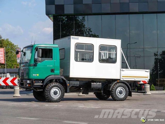 MAN TGM 13.240 4x4 BL Double Cab Camper BUS Pojazdy pod zabudowę