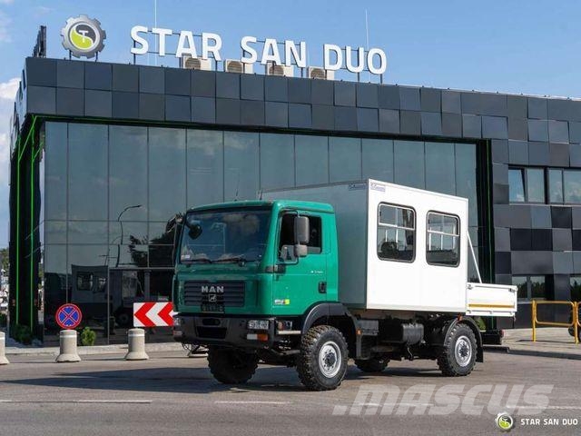MAN TGM 13.240 4x4 BL Double Cab Camper BUS Pojazdy pod zabudowę