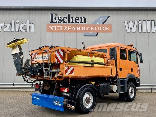 MAN TGM 13.240 4x4 DoKa|Allrad-Kipper*Kommunalplatte Φορτηγά Ανατροπή