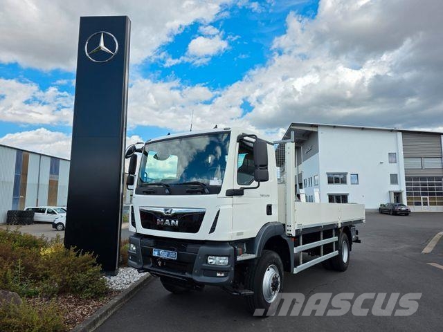 MAN TGM 13.250 4x4 BL Allrad 37.917km Klima 3 Sitze Flatbed/Dropside trucks