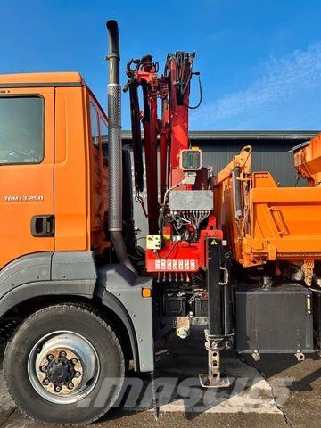 MAN TGM 13.250 4x4 BL MEILLER /MKG LK/Streuer/ Pflug Camion ribaltabili