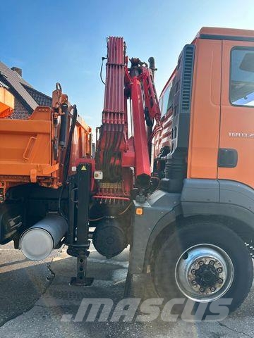 MAN TGM 13.250 4x4 BL MEILLER /MKG LK/Streuer/ Pflug Camion ribaltabili