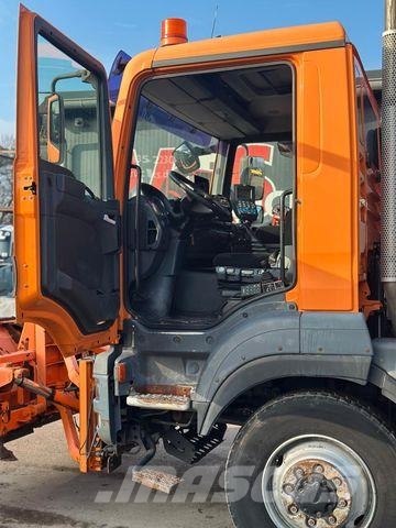 MAN TGM 13.250 4x4 BL MEILLER /MKG LK/Streuer/ Pflug Camion ribaltabili