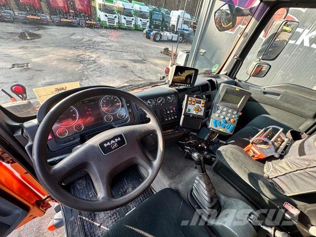 MAN TGM 13.250 4x4 BL MEILLER /MKG LK/Streuer/ Pflug Camion ribaltabili