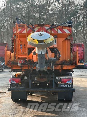 MAN TGM 13.250 4x4 BL MEILLER /MKG LK/Streuer/ Pflug Camion ribaltabili