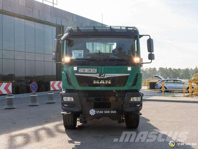 MAN TGM 13.290 4x4 AGRO LOF. ZUGM. GERÄTETRÄGER Шасі з кабіною