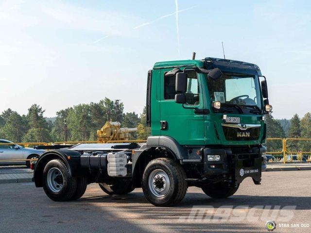 MAN TGM 13.290 4x4 AGRO LOF. ZUGM. GERÄTETRÄGER Шасі з кабіною