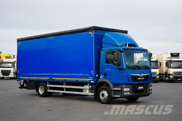 MAN TGM / 15.250 / E 6 / BURTOFIRANKA + WINDA / 18 P Kamioni sa ciradom