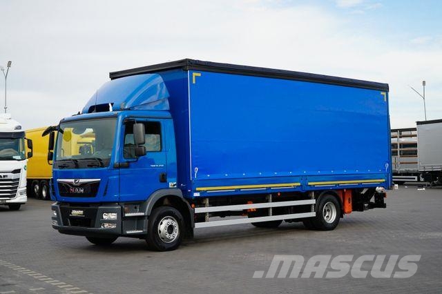 MAN TGM / 15.250 / E 6 / BURTOFIRANKA + WINDA / 18 P Kamioni sa ciradom