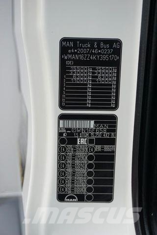 MAN TGM / 15.250 / EURO 6 / CHŁODNIA + WINDA / ŁAD. Isotermos y frigoríficos