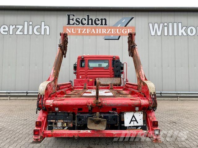 MAN TGM 15.290 4x2 BL Meiller AK10NT*Klima*Manuell Cable lift demountable trucks