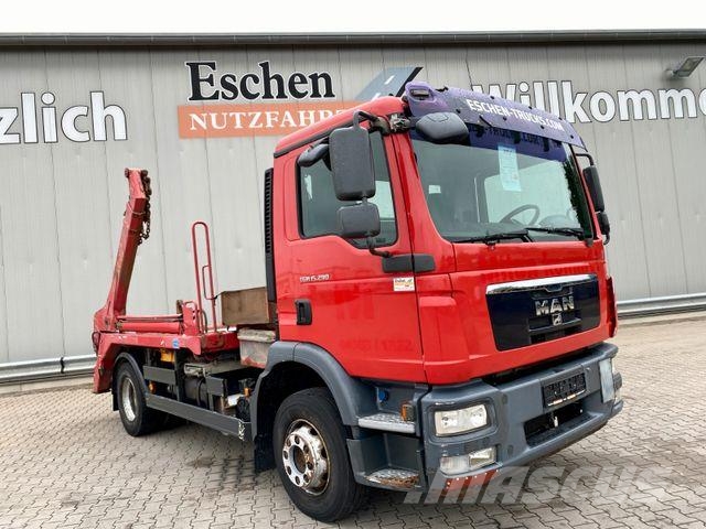 MAN TGM 15.290 4x2 BL Meiller AK10NT*Klima*Manuell Cable lift demountable trucks