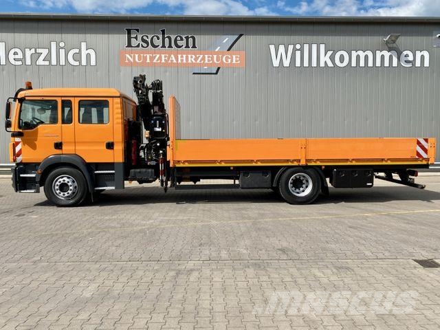 MAN TGM 15.290 DOKA|Atlas AK 75,2*Funk*4x Sitze*Navi Camiones de cama baja