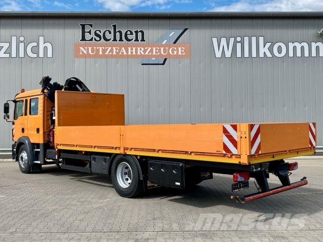 MAN TGM 15.290 DOKA|Atlas AK 75,2*Funk*4x Sitze*Navi Camiones de cama baja
