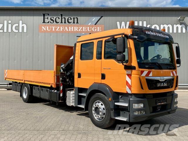 MAN TGM 15.290 DOKA|Atlas AK 75,2*Funk*4x Sitze*Navi Camiones de cama baja