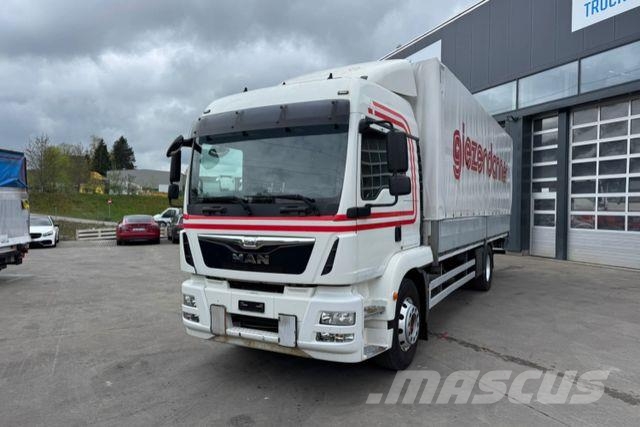 MAN TGM 15.340 4x2 Ciężarówki firanki