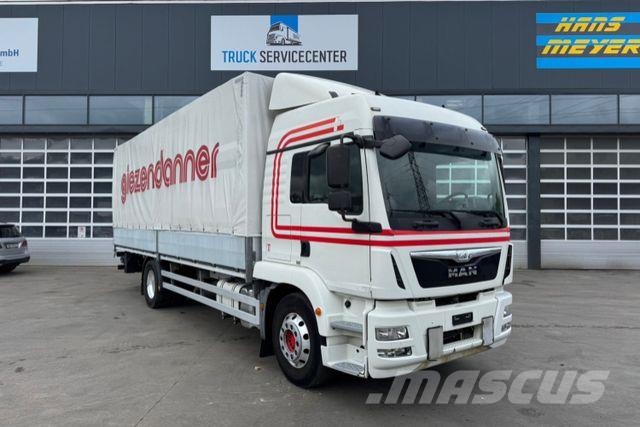 MAN TGM 15.340 4x2 Ciężarówki firanki