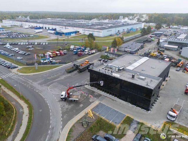 MAN TGM 18.250 4x4 FASSI 275 2.25 Crane Kran Baske Żurawie samochodowe