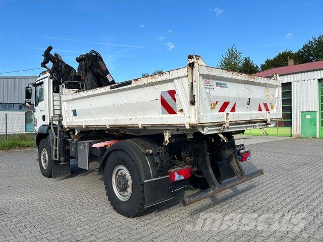 MAN TGM 18.250 BB / 4x4 / Hiab 099 Funk Greifer Tipper trucks