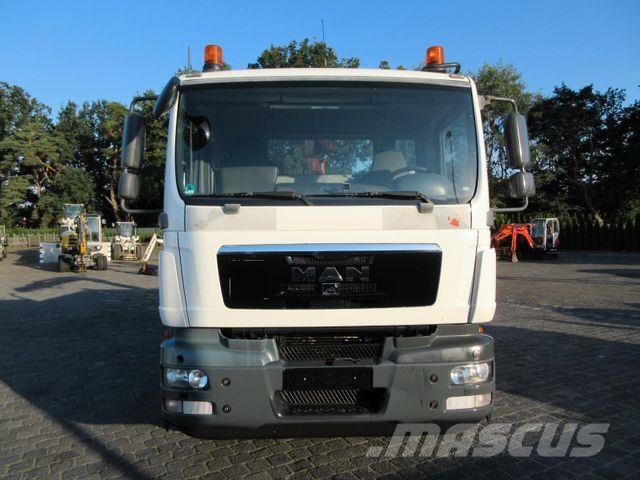 MAN TGM 18.250, Kipper/ Kran Atlas: AK 95.2 Kiper tovornjaki