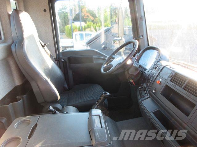 MAN TGM 18.250, tipper / Atlas crane: AK 95.2 Camiones bañeras basculantes o volquetes