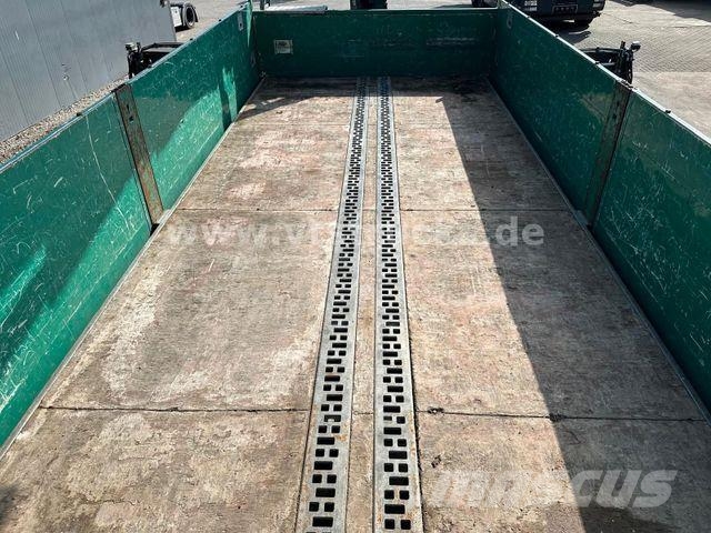 MAN TGM 18.290 4x2 Euro6 Pritsche + HIAB Ladekran 플랫베드/드롭사이드 트럭