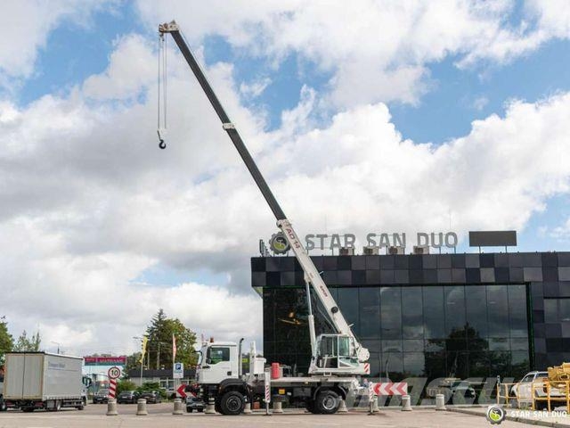 MAN Tgm 18.290 4x4 Ckd AD-14 Crane 14 t Winch Vlakke laadvloer met kraan