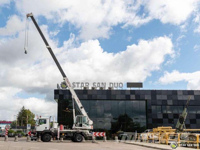 MAN Tgm 18.290 4x4 Ckd AD-14 Crane 14 t Winch Vlakke laadvloer met kraan
