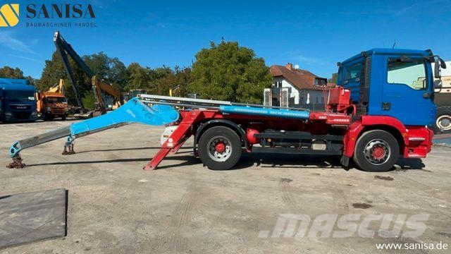 MAN TGM 18.290/ Gergen TAK20 Adonis/Funk/TELE/Klima Kabeļu pacēlājs nomontējamām kravas mašīnām