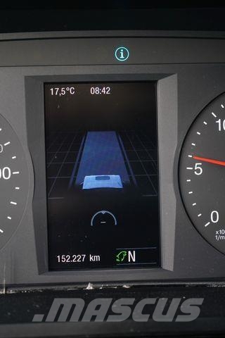 MAN TGM / 18.320 / ACC / E 6 / FIRANKA + WINDA / ŁAD Ciężarówki firanki