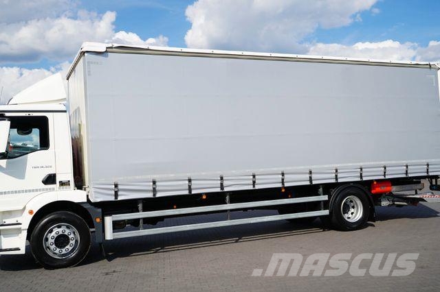 MAN TGM / 18.320 / ACC / E 6 / FIRANKA + WINDA / ŁAD Ciężarówki firanki