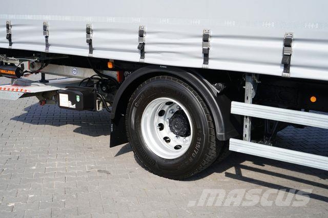 MAN TGM / 18.320 / ACC / E 6 / FIRANKA + WINDA / ŁAD Ciężarówki firanki