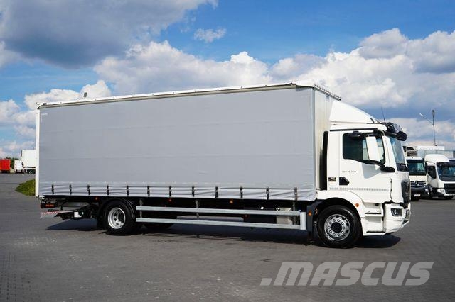 MAN TGM / 18.320 / ACC / E 6 / FIRANKA + WINDA / ŁAD Ciężarówki firanki