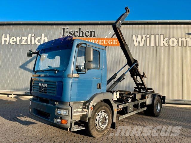 MAN TGM 18.330|Multilift LHS 19246*AC*8-Gang manuell 훅 리프트 트럭