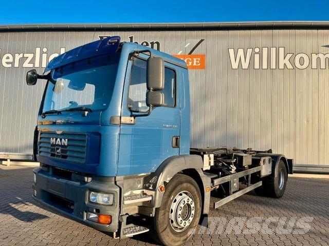 MAN TGM 18.330|Multilift LHS 19246*AC*8-Gang manuell 훅 리프트 트럭