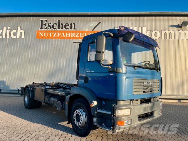 MAN TGM 18.330|Multilift LHS 19246*AC*8-Gang manuell 훅 리프트 트럭