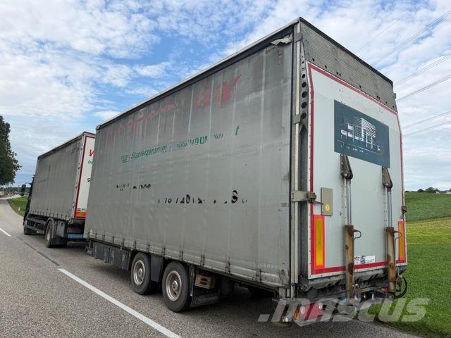 MAN TGM 18.340 + 2 ACHS JUMBO ANHÄNGER LADEBORDWAND Andere Fahrzeuge