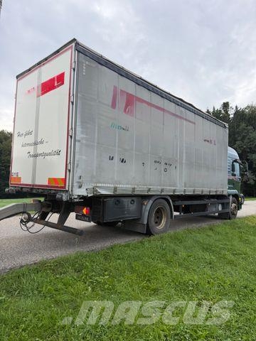 MAN TGM 18.340 + 2 ACHS JUMBO ANHÄNGER LADEBORDWAND Andere Fahrzeuge