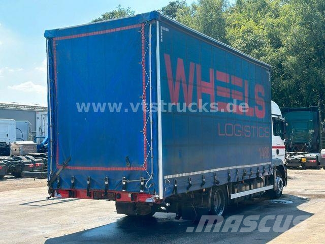 MAN TGM 18.340 4x2 Blatt-/Luft Pritsche + Plane Pritsche & Plane