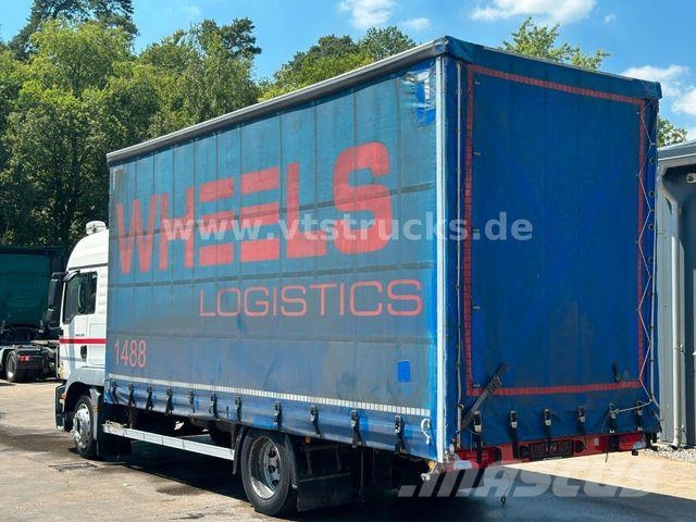 MAN TGM 18.340 4x2 Blatt-/Luft Pritsche + Plane Pritsche & Plane