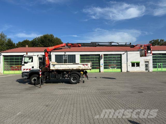 MAN TGM 18.340 4x4 BB / Palfinger PK 1300 / Korb Tipper trucks