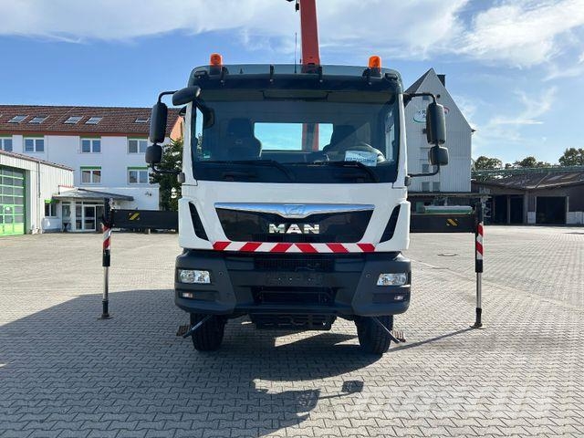 MAN TGM 18.340 4x4 BB / Palfinger PK 1300 / Korb Tipper trucks