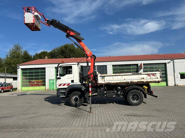 MAN TGM 18.340 4x4 BB / Palfinger PK 1300 / Korb Tipper trucks