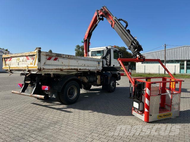 MAN TGM 18.340 4x4 BB / Palfinger PK 1300 / Korb Tipper trucks