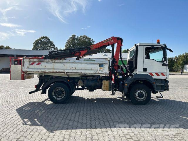 MAN TGM 18.340 4x4 BB / Palfinger PK 1300 / Korb Tipper trucks