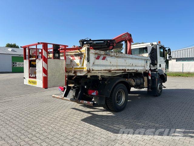 MAN TGM 18.340 4x4 BB / Palfinger PK 1300 / Korb Tipper trucks