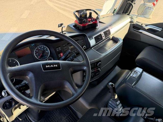 MAN TGM 18.340 4x4 PALFINGER PK 13001 Crane Tipper Самосвал