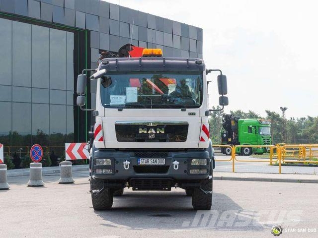 MAN TGM 18.340 4x4 PALFINGER PK 18002 CRANE WINCH Автокранове