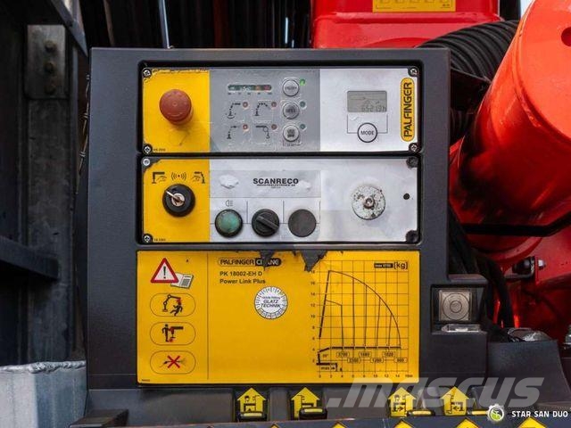 MAN TGM 18.340 4x4 PALFINGER PK 18002 CRANE WINCH Автокранове