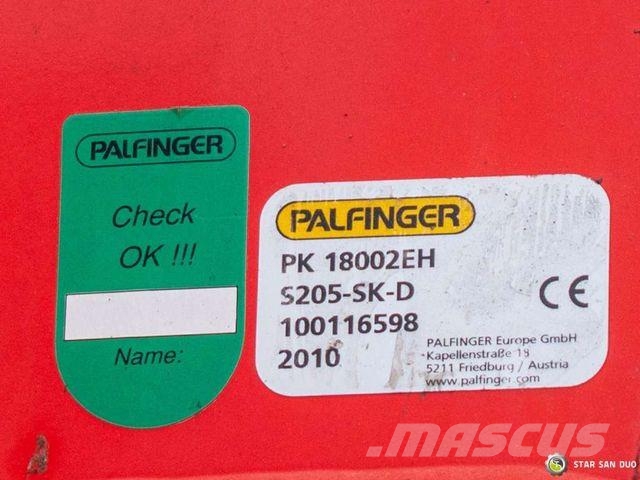 MAN TGM 18.340 4x4 PALFINGER PK 18002 CRANE WINCH Автокранове